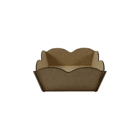 CAJA MDF CONICA 15X15CM