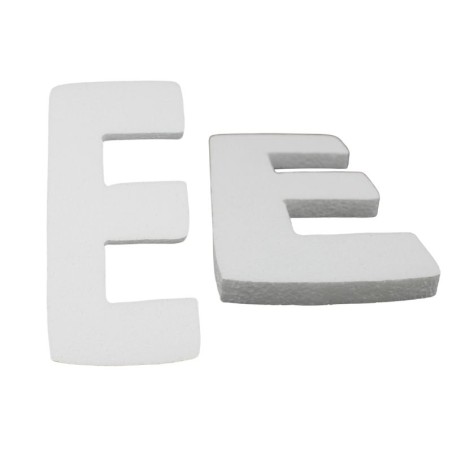 UNICEL LETRA E 20 CMS