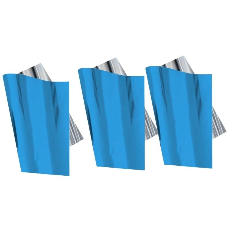 PAPEL METÁLICO TURQUESA