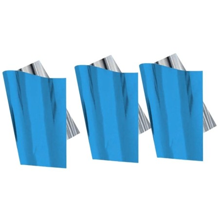 PAPEL METÁLICO TURQUESA