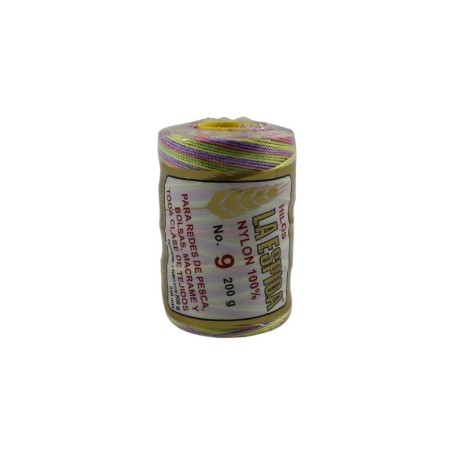 HILO NYLON NUM 9 DE COLORES