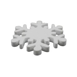 COPO DE NIEVE DE UNICEL 31X31CM