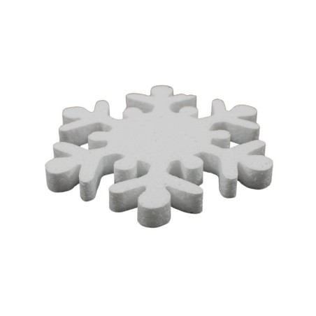 COPO DE NIEVE DE UNICEL 31X31CM