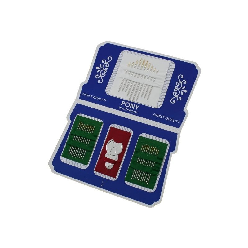 AGUJAS PARA COSER Y ENSARTADOR