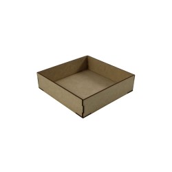 CAJA CUADRADA MDF 17X17