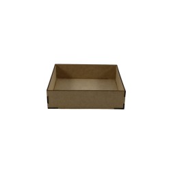 CAJA CUADRADA MDF 17X17
