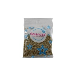 CHAQUIRA BRILLANTE METÁLICA ORO
