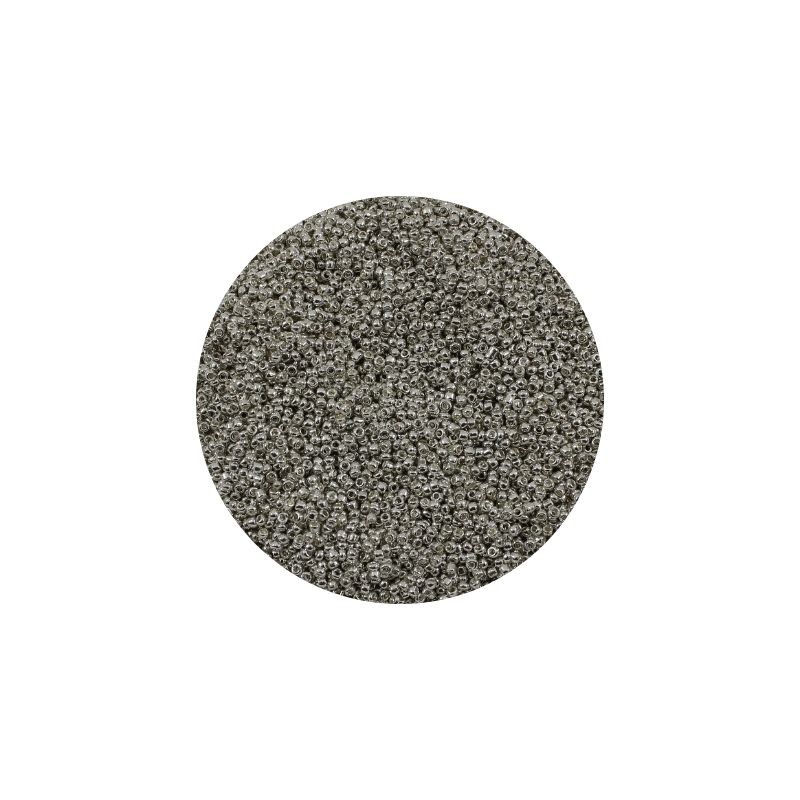 CHAQUIRA BRILLANTE METÁLICA PLATA