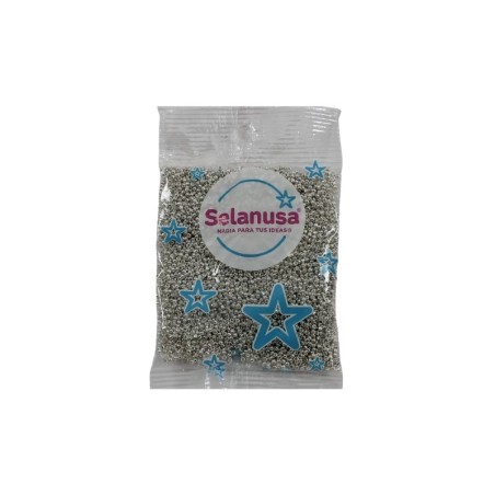 CHAQUIRA BRILLANTE METÁLICA PLATA
