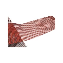 MALLA DIAMANTE ROJO