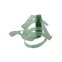 ORGANZA CON SATÍN 5/8 VERDE MANZANA