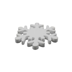 COPO DE NIEVE DE UNICEL 16X16CM