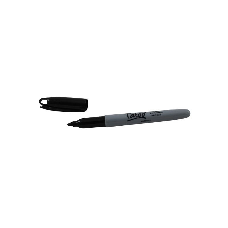 MARCADOR PUNTA FINA NEGRO