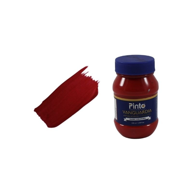PINTURA ACRÍLICA 100ML ROJO