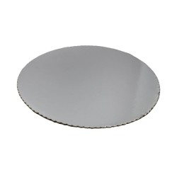 BASE REDONDA 46CM PLATA