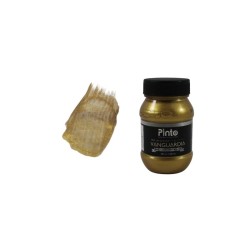 PINTURA ACRÍLICA METÁLICA ORO REAL