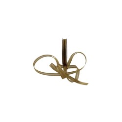 LISTÓN ORGANZA CON SATÍN NUM 1.5 DORADO CON ORO