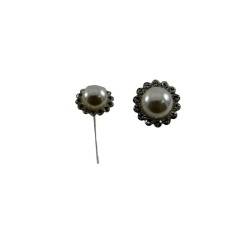 PERLA CON DIAMANTE