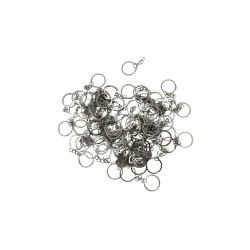 ARGOLLA PARA LLAVERO CON CADENA 2.5CM