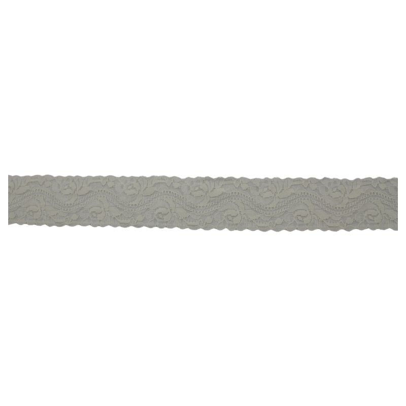ENCAJE ELÁSTICO 4CM BEIGE
