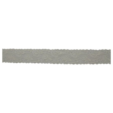 ENCAJE ELÁSTICO 4CM BEIGE