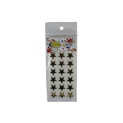 STICKER ESTRELLLA DORADA