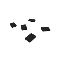 IMAN RECTANGULAR 3X2CM 5PZAS