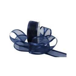ORGANZA CON SATÍN 1.5 AZUL MARINO