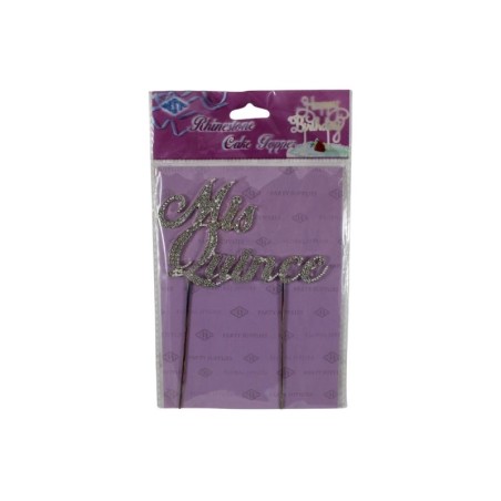 TOPPER PARA PASTEL MIS QUINCE