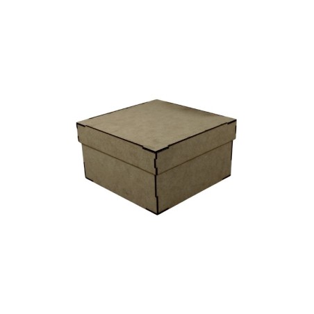 CAJA MDF CON TAPA 18X18X10CM