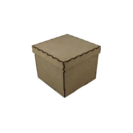 CAJA MDF CON TAPA 18X18X15CM
