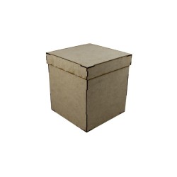 CAJA MDF CON TAPA 18X18X20CM