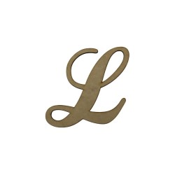LETRA L CURSIVA 17-20CM