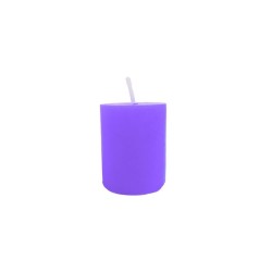 VELA VOTIVA MORADO