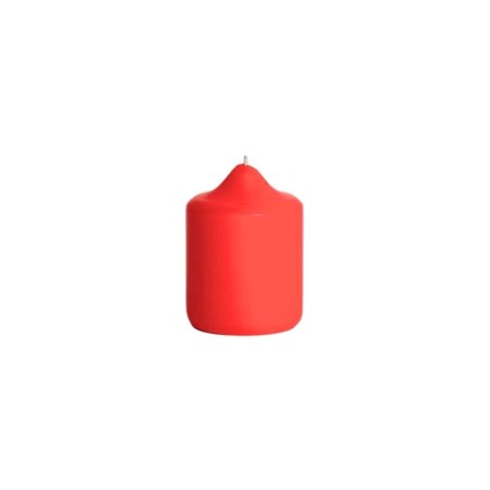 VELA PILLAR ROJO