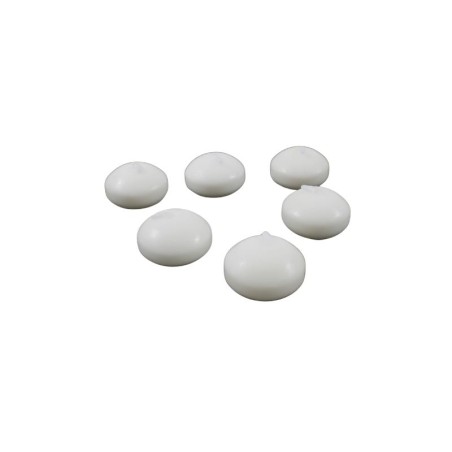 VELA FLOTANTE 4CM BLANCA
