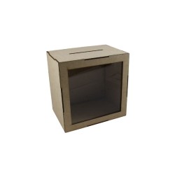 BUZÓN MDF CON ACRÍLICO