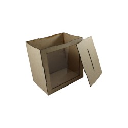 BUZÓN MDF CON ACRÍLICO
