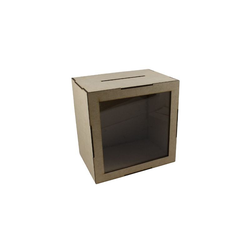 BUZÓN MDF CON ACRÍLICO