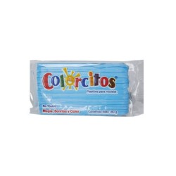 BARRA DE PLASTILINA AZUL PASTEL