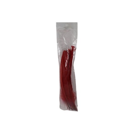 PLUMA PARA PENACHO ROJO