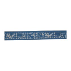 LISTON POPOTILLO 1.5 CARRITOS AZUL