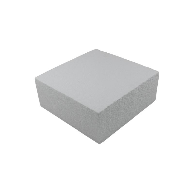 BASE CUADRADA DE UNICEL 20X20CM
