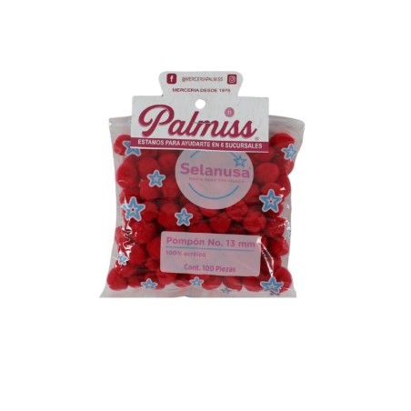 POM POM 13MM FUCSIA