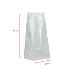 BOLSA CELOFÁN  40X85CM CON FUELLE