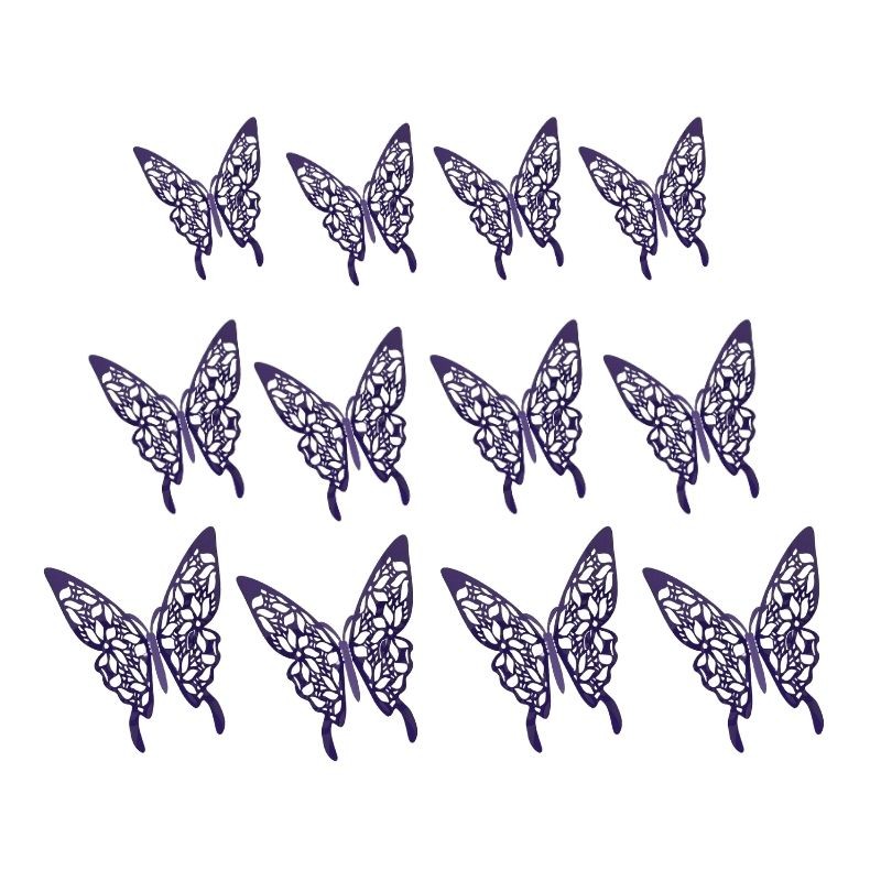 MARIPOSA DE ACETATO MORADA