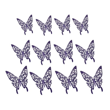 MARIPOSA DE ACETATO MORADA