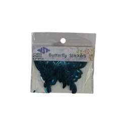 MARIPOSA DE ACETATO AZUL DISEÑO