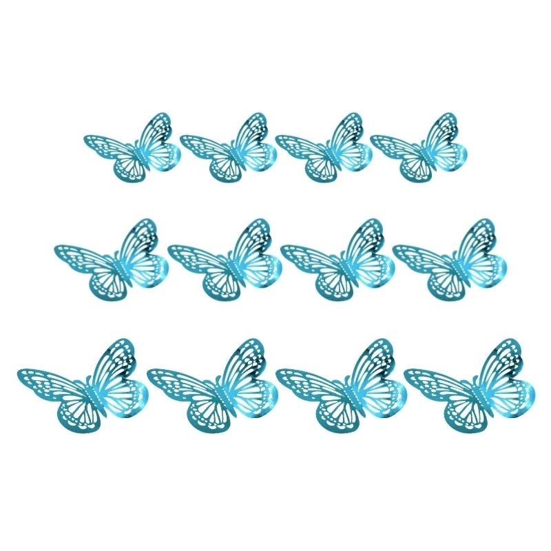 MARIPOSA DE ACETATO AZUL
