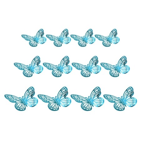 MARIPOSA DE ACETATO AZUL